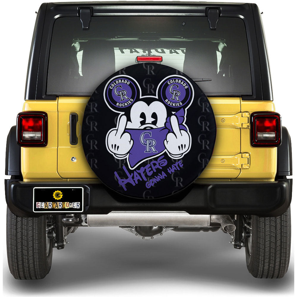 Colorado Rockies Spare Tire Covers Custom Car Accessories - Gearcarcover - 1