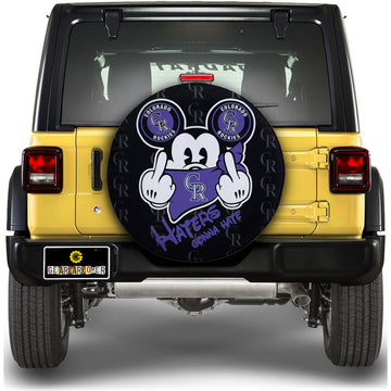 Colorado Rockies Spare Tire Covers Custom Car Accessories - Gearcarcover - 1