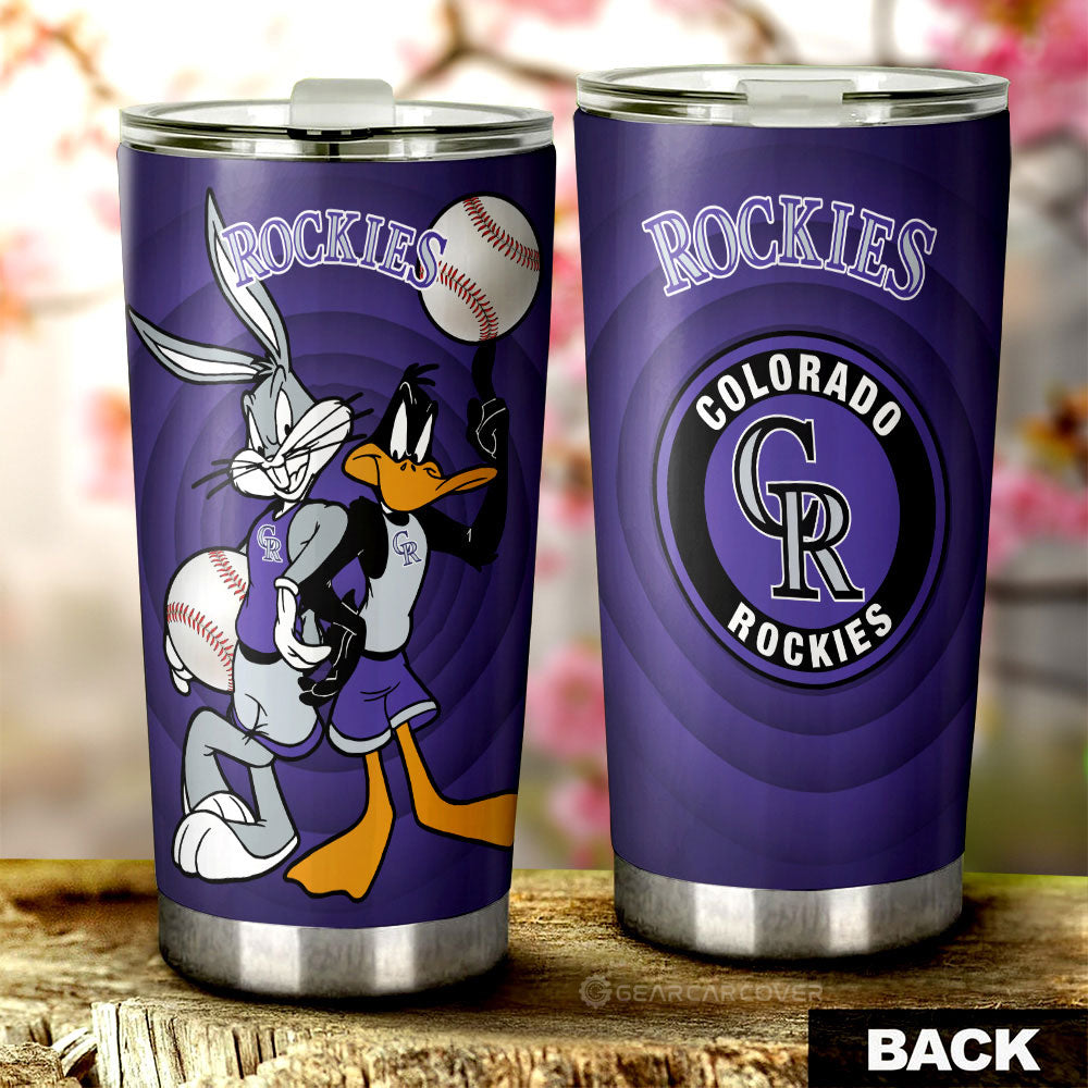 Colorado Rockies Tumbler Cup Custom Car Accessories - Gearcarcover - 1