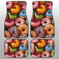 Colorful Mixed Donuts Car Floor Mats Custom Girly Pattern Car Accessories - Gearcarcover - 1