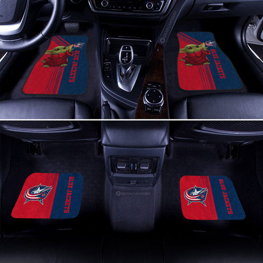 Columbus Blue Jackets Car Floor Mats Custom Car Accessories - Gearcarcover - 2