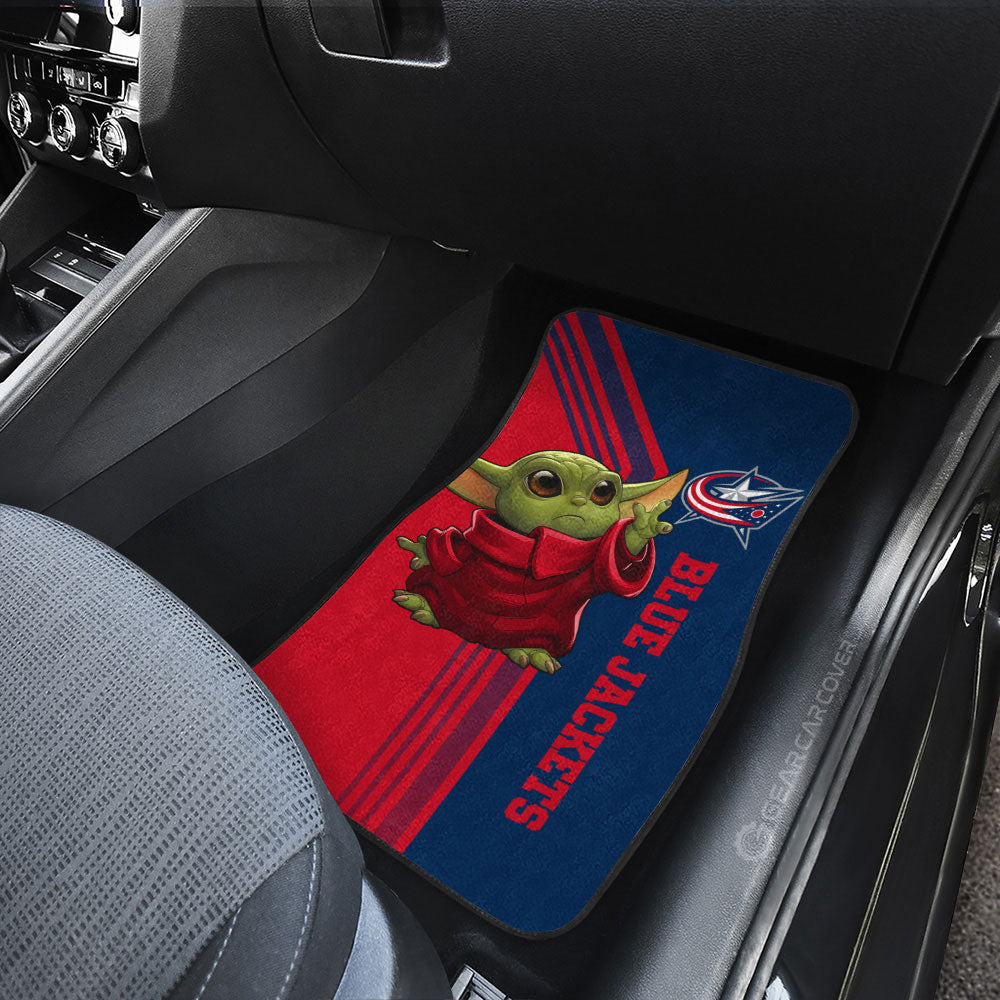 Columbus Blue Jackets Car Floor Mats Custom Car Accessories - Gearcarcover - 3