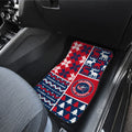 Columbus Blue Jackets Car Floor Mats Custom Ugly Style Car Accessories - Gearcarcover - 3