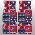 Columbus Blue Jackets Car Floor Mats Custom Ugly Style Car Accessories - Gearcarcover - 1