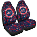 Columbus Blue Jackets Car Seat Covers Custom Car Accessories - Gearcarcover - 3