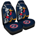 Columbus Blue Jackets Car Seat Covers Custom Car Accessories - Gearcarcover - 3