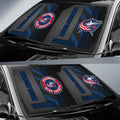 Columbus Blue Jackets Car Sunshade Custom Car Accessories - Gearcarcover - 2