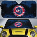 Columbus Blue Jackets Car Sunshade Custom Car Accessories - Gearcarcover - 1