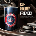 Columbus Blue Jackets Tumbler Cup Custom Car Accessories - Gearcarcover - 3