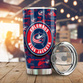 Columbus Blue Jackets Tumbler Cup Custom Car Accessories - Gearcarcover - 1