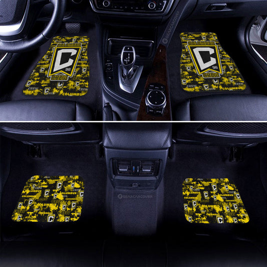 Columbus Crew Car Floor Mats Custom Car Accessories - Gearcarcover - 2