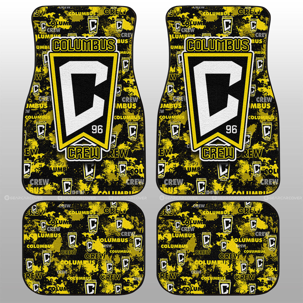Columbus Crew Car Floor Mats Custom Car Accessories - Gearcarcover - 1