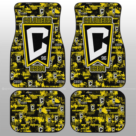 Columbus Crew Car Floor Mats Custom Car Accessories - Gearcarcover - 1
