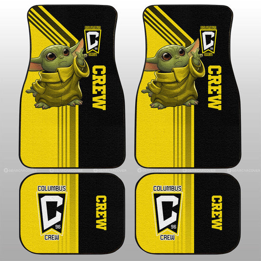 Columbus Crew Car Floor Mats Custom Car Accessories - Gearcarcover - 1