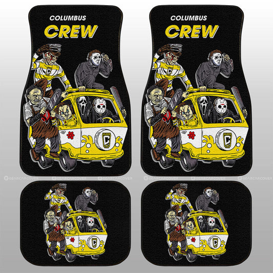 Columbus Crew Car Floor Mats Custom Car Accessories - Gearcarcover - 1