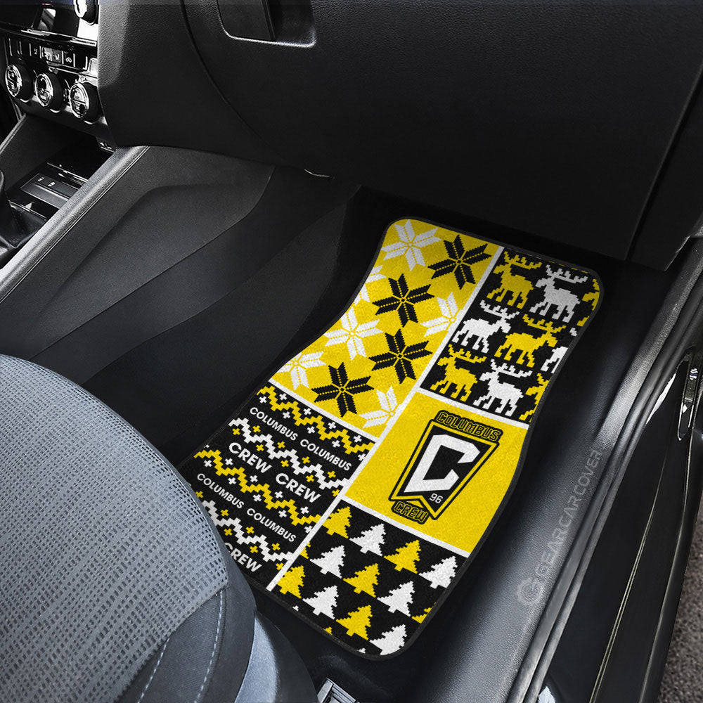 Columbus Crew Car Floor Mats Custom Ugly Style Car Accessories - Gearcarcover - 3