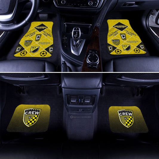 Columbus Crew Car Floor Mats Sporty Team Collection - Gearcarcover - 2