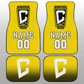 Columbus Crew Car Floor Mats Sporty Team Collection - Gearcarcover - 1