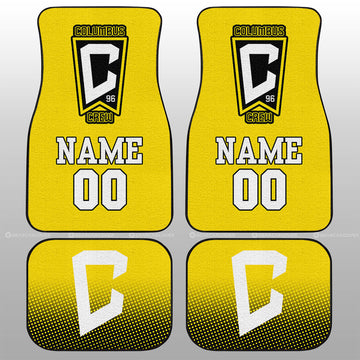 Columbus Crew Car Floor Mats Sporty Team Collection - Gearcarcover - 1