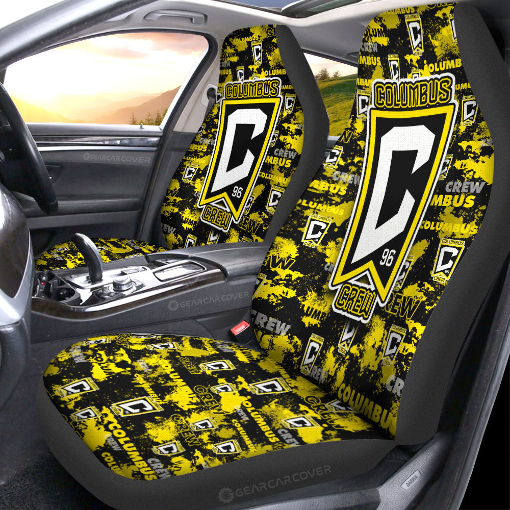 Columbus Crew Car Seat Covers Custom Car Accessories - Gearcarcover - 1