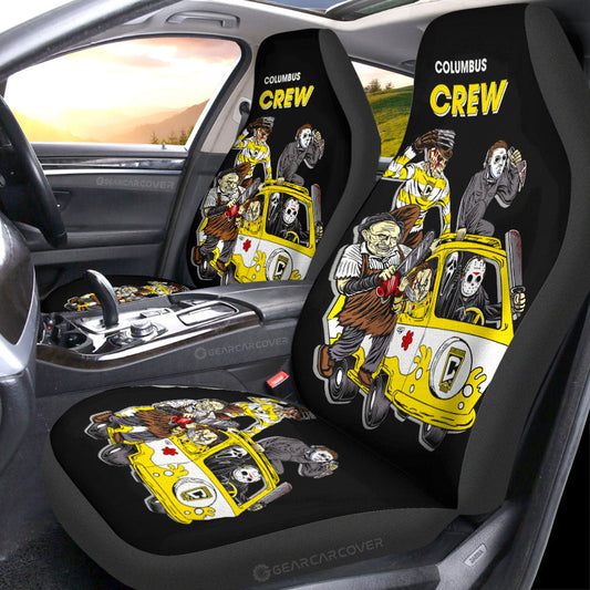 Columbus Crew Car Seat Covers Custom Car Accessories - Gearcarcover - 1
