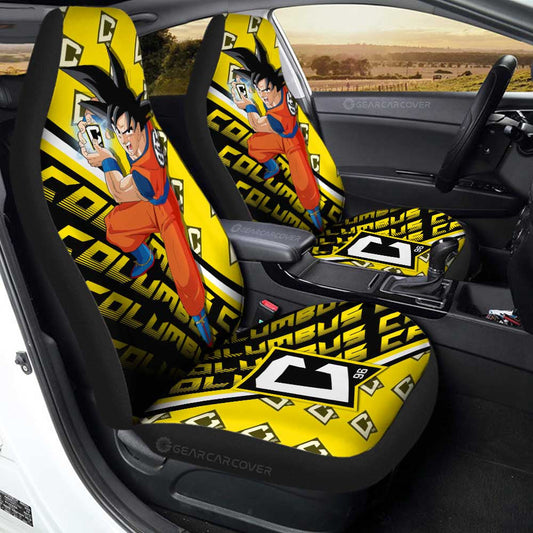 Columbus Crew Car Seat Covers Goku Car Accessories For Fans - Gearcarcover - 1