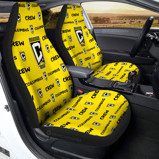 Columbus Crew Car Seat Covers Sporty Team Collection - Gearcarcover - 2