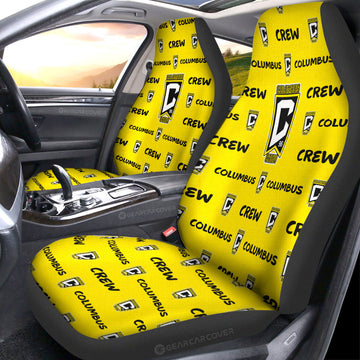 Columbus Crew Car Seat Covers Sporty Team Collection - Gearcarcover - 1