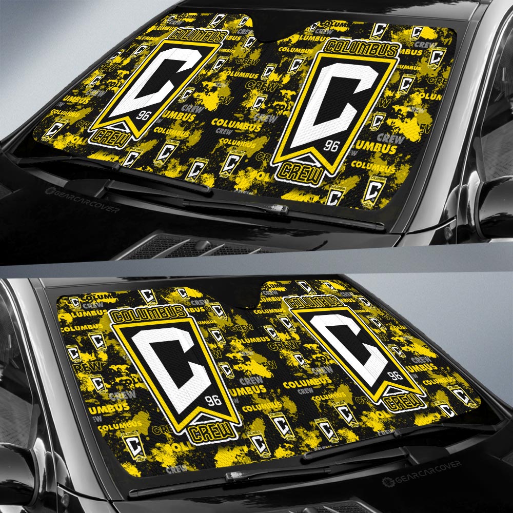 Columbus Crew Car Sunshade Custom Car Accessories - Gearcarcover - 2