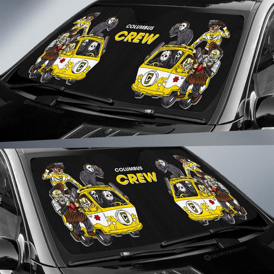 Columbus Crew Car Sunshade Custom Car Accessories - Gearcarcover - 2