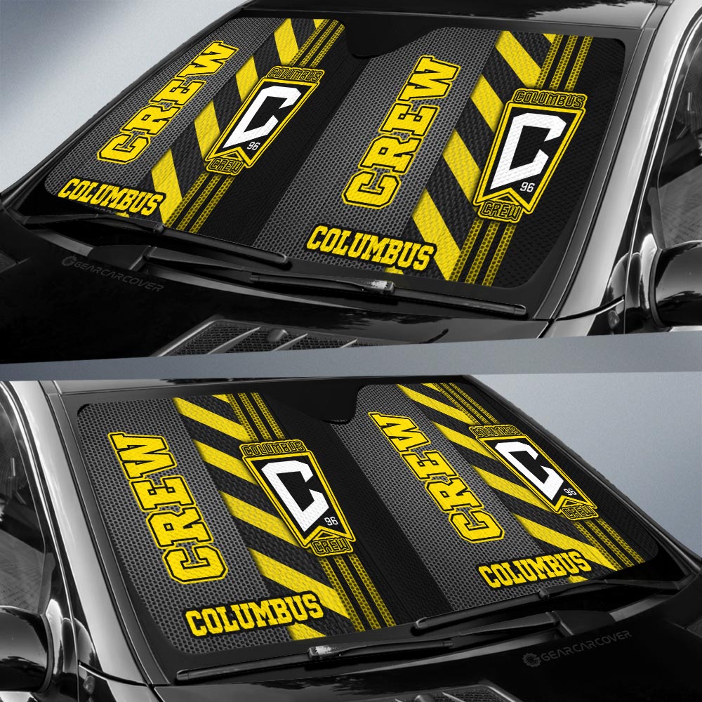 Columbus Crew Car Sunshade Custom Car Accessories - Gearcarcover - 2