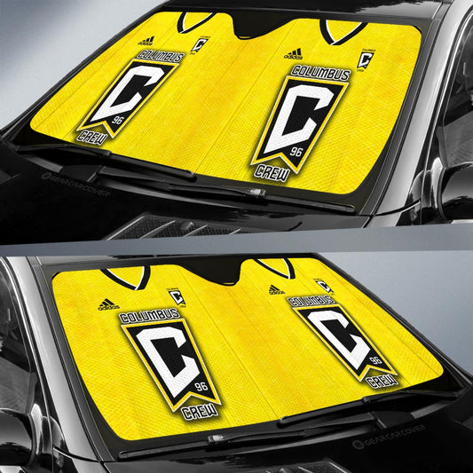 Columbus Crew Car Sunshade Custom Car Interior Accessories - Gearcarcover - 2