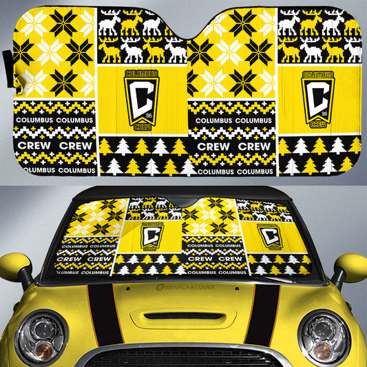 Columbus Crew Car Sunshade Custom Ugly Style Car Accessories - Gearcarcover - 1