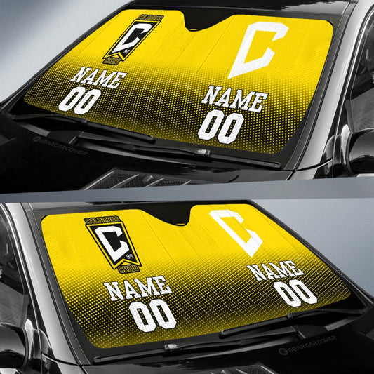 Columbus Crew Car Sunshade Sporty Team Collection - Gearcarcover - 2