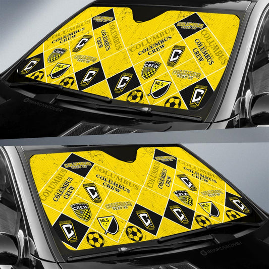 Columbus Crew Car Sunshade Sporty Team Collection - Gearcarcover - 2