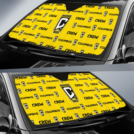 Columbus Crew Car Sunshade Sporty Team Collection - Gearcarcover - 2