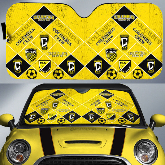 Columbus Crew Car Sunshade Sporty Team Collection - Gearcarcover - 1