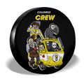 Columbus Crew Spare Tire Covers Horror Characters Car Accessories - Gearcarcover - 3