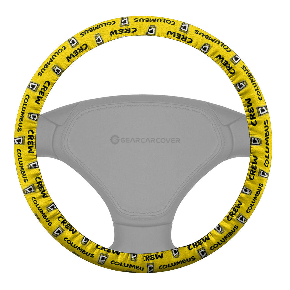 Columbus Crew Steering Wheel Cover Sporty Team Collection - Gearcarcover - 2