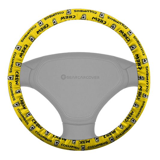 Columbus Crew Steering Wheel Cover Sporty Team Collection - Gearcarcover - 2