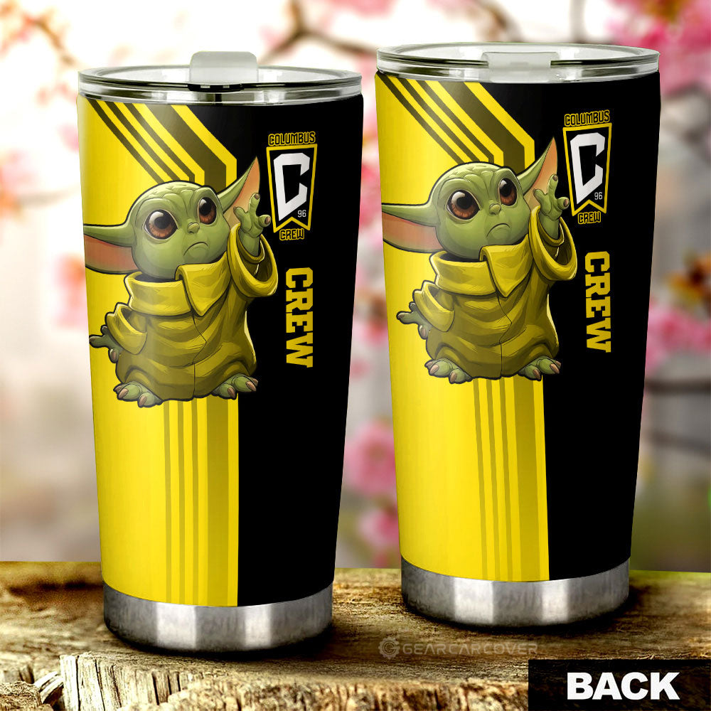 Columbus Crew Tumbler Cup Custom Car Accessories - Gearcarcover - 2