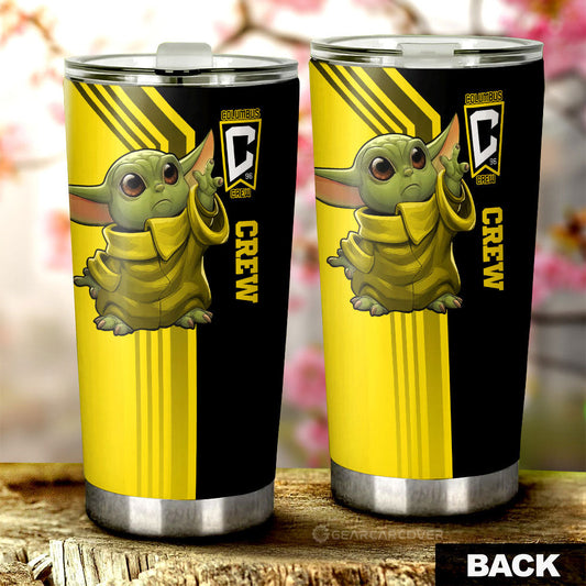 Columbus Crew Tumbler Cup Custom Car Accessories - Gearcarcover - 2