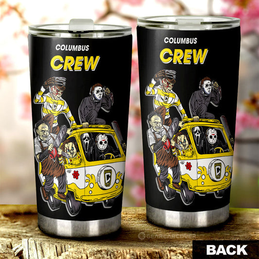 Columbus Crew Tumbler Cup Custom Car Accessories - Gearcarcover - 2