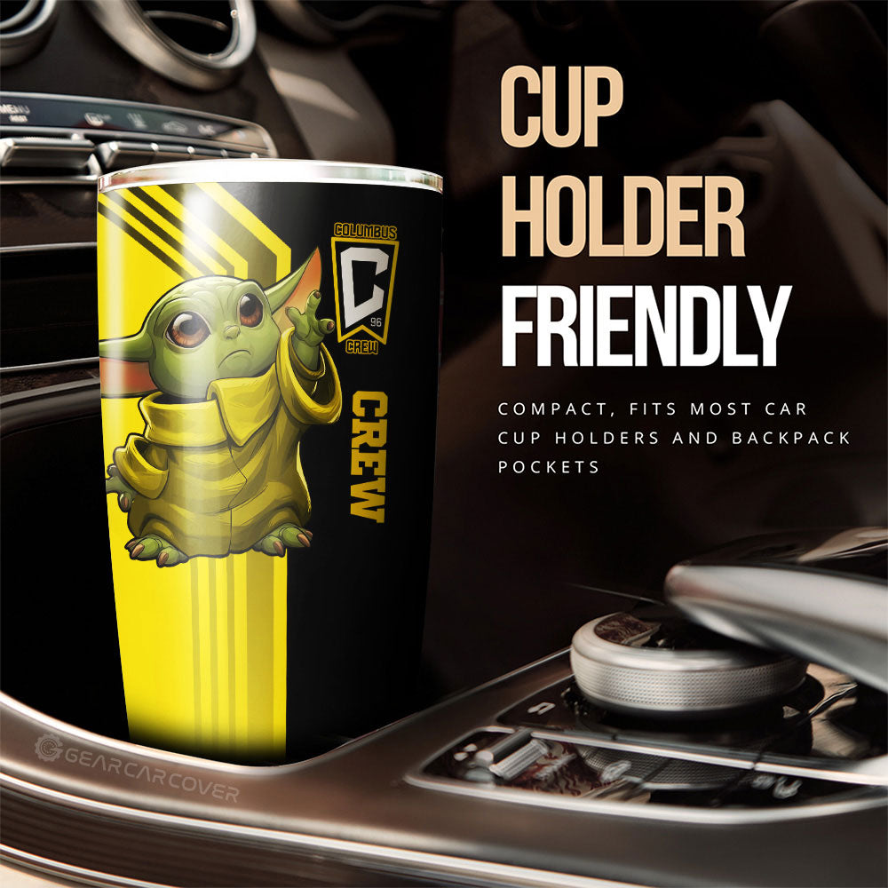 Columbus Crew Tumbler Cup Custom Car Accessories - Gearcarcover - 3