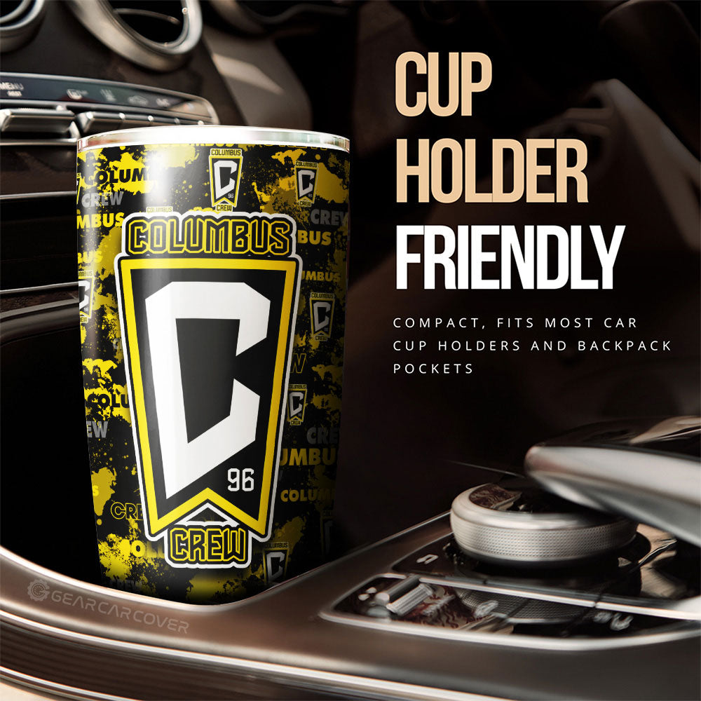 Columbus Crew Tumbler Cup Custom Car Accessories - Gearcarcover - 3