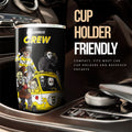 Columbus Crew Tumbler Cup Custom Car Accessories - Gearcarcover - 3