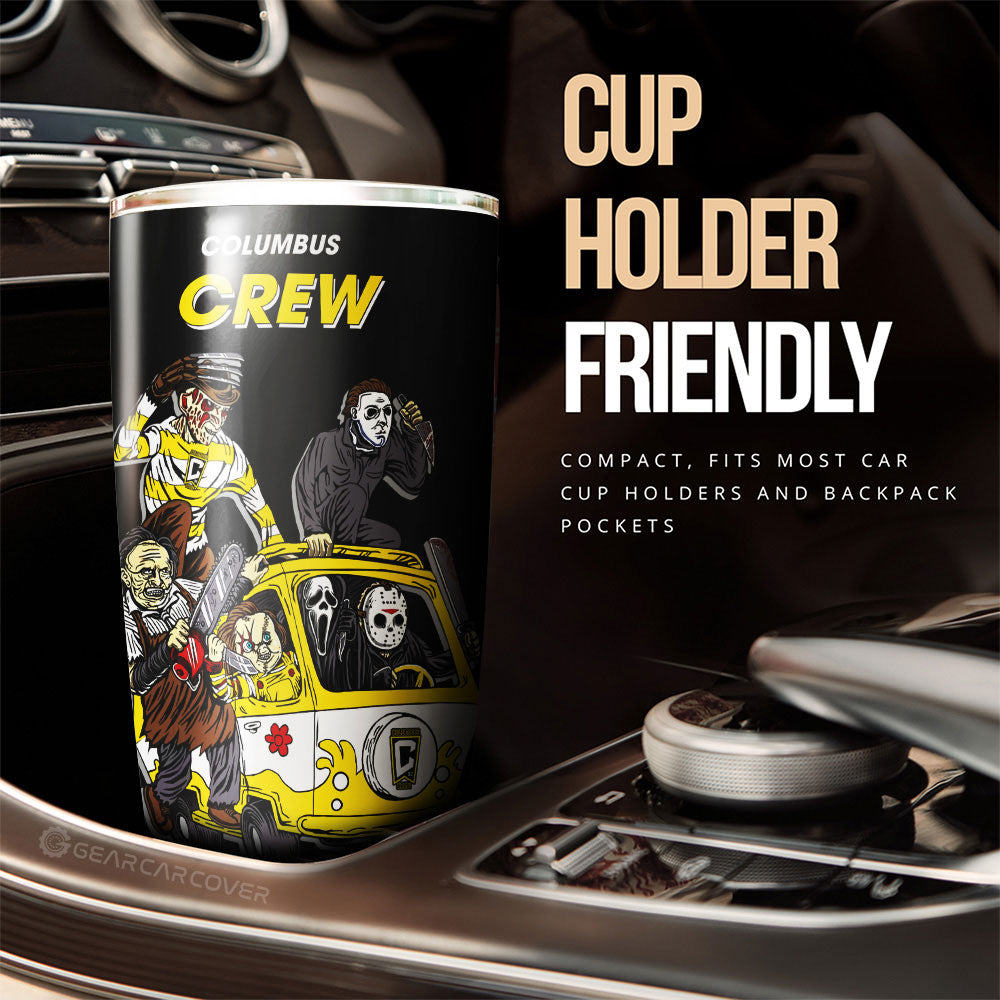 Columbus Crew Tumbler Cup Custom Car Accessories - Gearcarcover - 3
