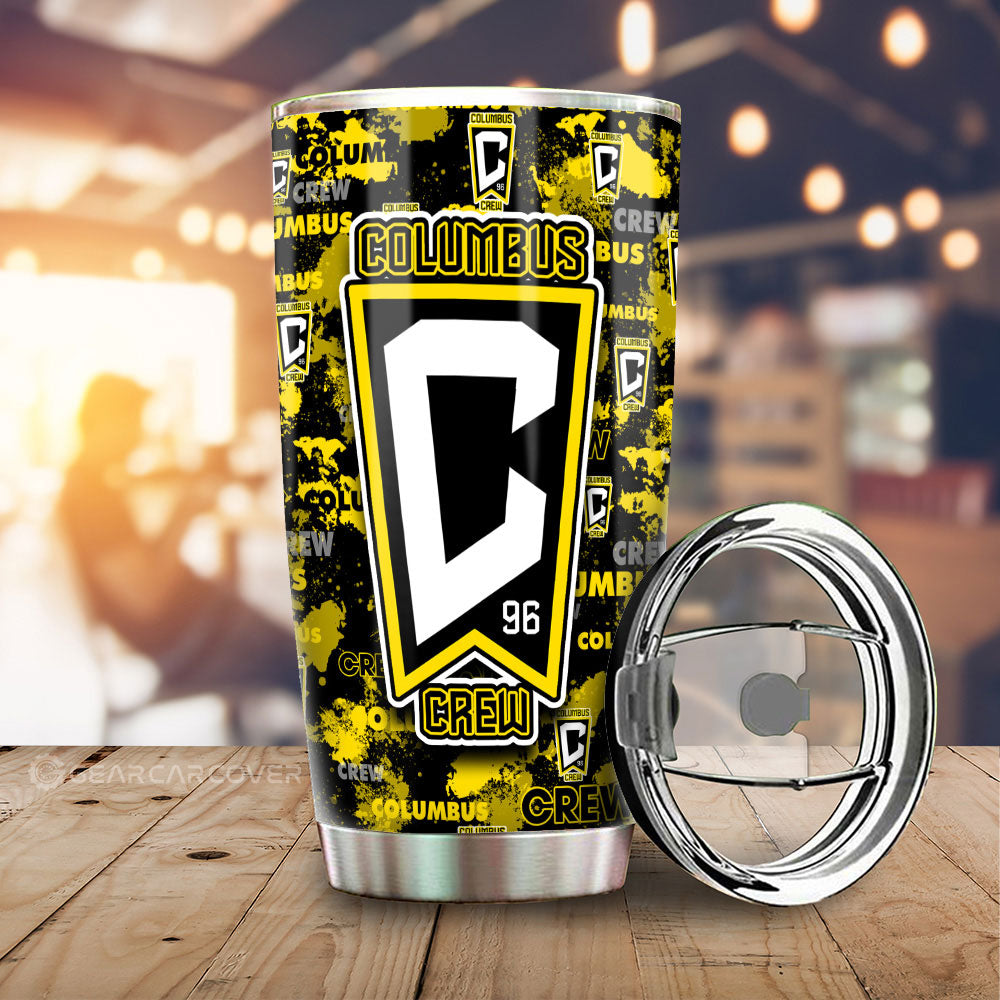 Columbus Crew Tumbler Cup Custom Car Accessories - Gearcarcover - 1
