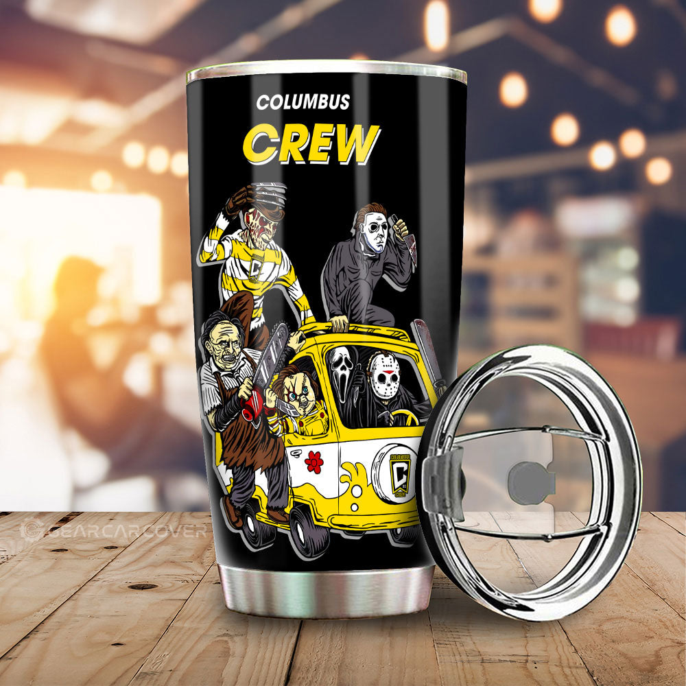 Columbus Crew Tumbler Cup Custom Car Accessories - Gearcarcover - 1