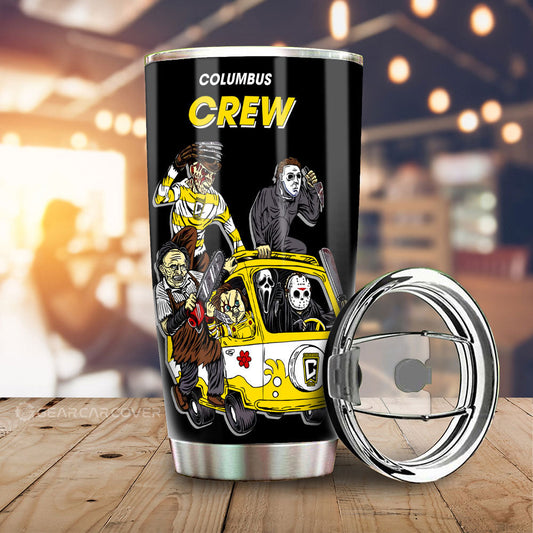 Columbus Crew Tumbler Cup Custom Car Accessories - Gearcarcover - 1